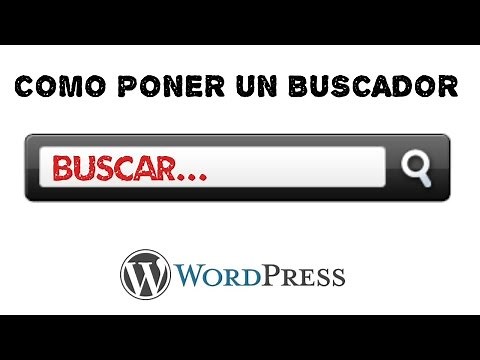 Como poner un buscador en una entrada o pagina de Wordpress - Tutorial paso a paso