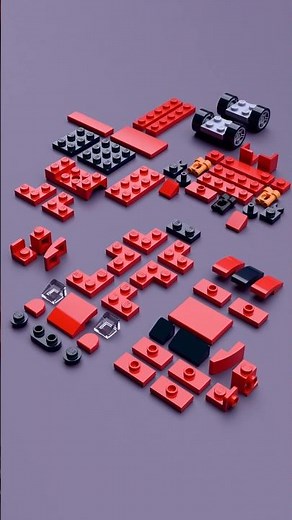 LEGO Ferrari F40 🏎 | Built with Only 70 Pieces