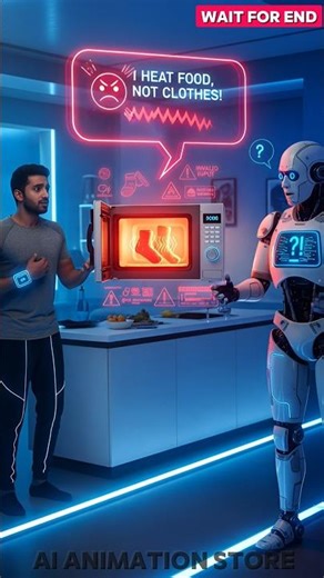 Robot Ki Sabse Badi Bhool 🤯 | When Mr. Forget 9000 Went Totally Crazy! 🤖🔥 #aianimationstore