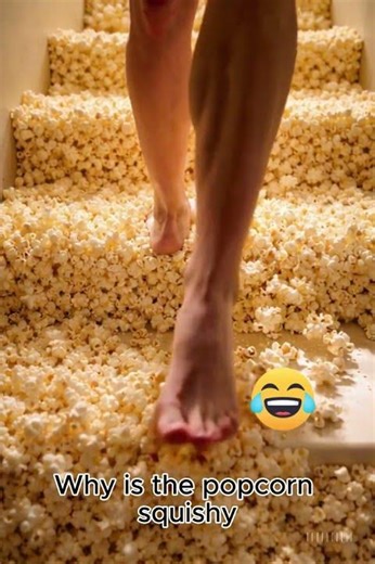 Why is the popcorn squishy