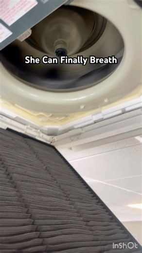 Mitsubishi Mini Split Heat Pump Unit Filter Cleaned #heating #minisplit #filtercleaning #hvac