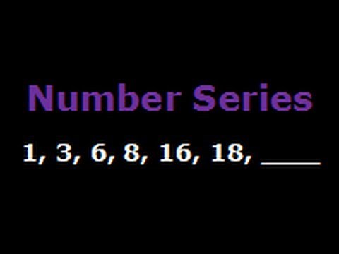 Number series and patterns - 1, 3, 6, 8, 16, 18, ___, ___, 76, 78, ...