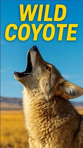 Wild Coyote Howling Sounds | Real Coyote Howl & Prairie Wildlife