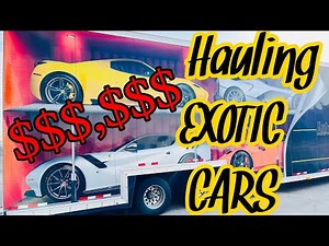 HOW MUCH CAN YOU MAKE HAULING EXOTIC CARS?