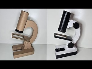 How to Make a Cardboard Microscope
