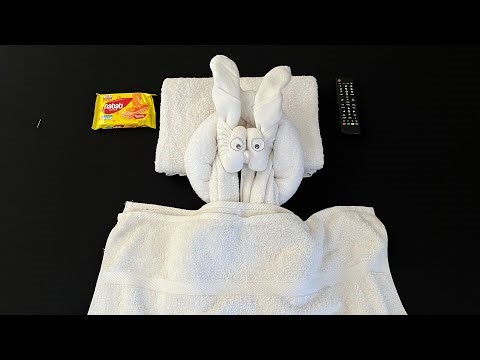 How to Make Towel animal Relaxing Rabbit