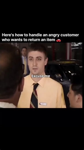 StartUpSphere | This is how you handle an angry customer 👇 This man wanted to return his car just a day after buying it, and came in furious when they... | Instagram