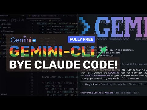 Google's Gemini CLI (Full Tutorial): This FULLY FREE AI Coder BEATS Claude Code in ONE BLOW!
