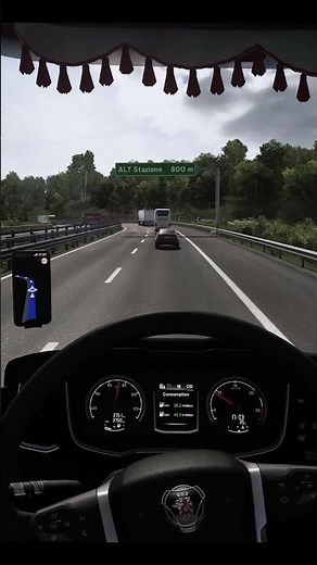 ETS2 - Scania R530 V8 Stock sound mod in Austria