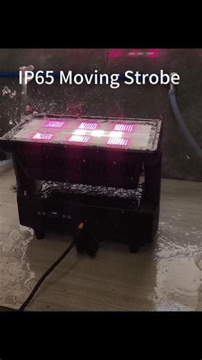 Showlite-Miya on Instagram: "Waterproof Testing #stagelight #movingstrobelight #stagelighting #LEDstagelight #Waterprooflight"