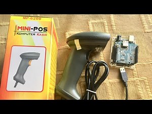 BARCODE SCANNER MINI-POS MP6200 ARDUINO
