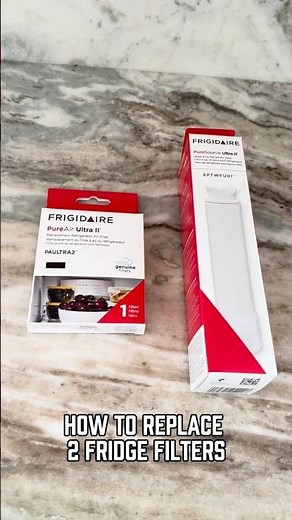 60-Second Home Maintenance: Replace Water & Air Filters in your Fridge #diy #homemaintenance #filter
