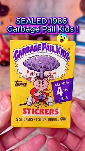 SEALED 1986 Garbage Pail Kids 4th Series - Vintage Cards! 🤯