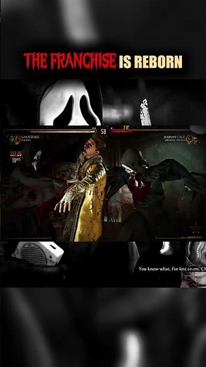 🔪🎬 Ghostface Steals the Show #mortalkombat #shorts #ghostface