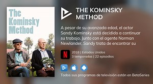 Ver The Kominsky Method en streaming