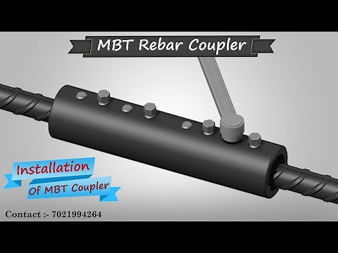 MBT Rebar Coupler | Rebar Coupler | Installation Of MBT Coupler | Threading Forging Coupler Service