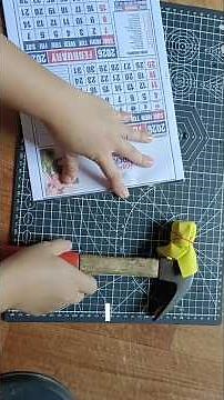 DIY commercial calendar - no calendar press clipping machine