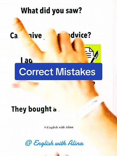 Correct Common Mistakes in English Grammar
