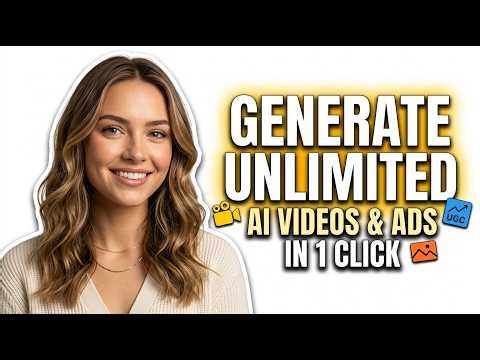 Generate Unlimited AI Videos & UGC Ads in Seconds | All in one AI Platform