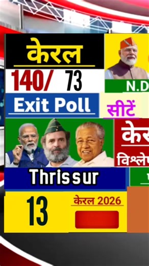 തൃശൂരും ഇടുക്കിയും എറണാകുളവും മുന്നിൽ ആര് വരും #keralaelection2026