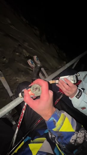 Enjoying Snow Fun While Skiing