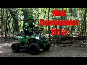 110cc Mini Commander ATV: Ride and Review kids