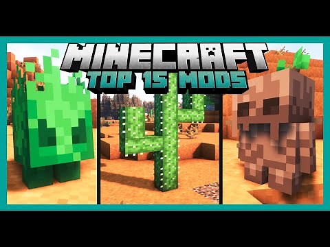 👉TOP 15 MEJORES MODS de MINECRAFT 1.18.2 para FORGE Y FABRIC🔥 (Wild Update REAL, Mobs, Biomas..)