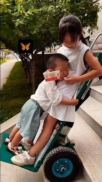 The Future of Stair Climbing Is Here! 🚀 #Shorts