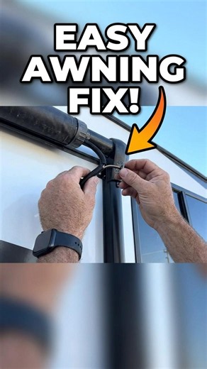 DIY Awning Repair: Easy Steps for Longevity! #shorts