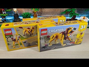 LEGO Creator 3-in-1 Wild Lion 31112 🎧 Pure Build