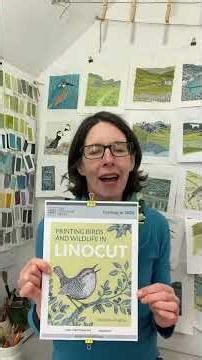 Pre-order Printing Birds and Wildlife in Linocut by Michelle Hughes