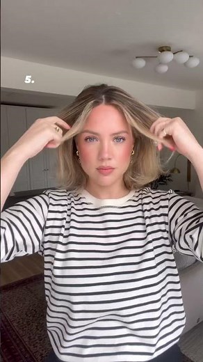 7 quick heatless hairstyles for short, greasy hair! #elannapecherle #hairstyles #shorthairstyles