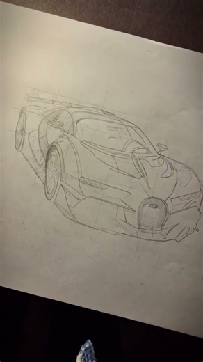 bugatti drawing ✨️ #drawing #shorts #bugatti