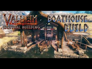 Valheim Survival Building Guide - Dock and Boathouse