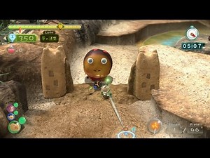 Pikmin 3 Mission Mode - Battle Enemies #03: Thirsty Desert (Platinum/No Deaths)