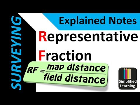 What is Representative Fraction (RF) in Surveying ? | Surveying Explained