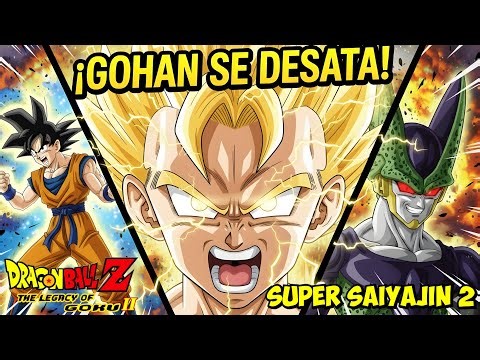 ⚡ GOHAN DESPIERTA SU VERDADERO PODER VS CELL 🔥DBZ THE LEGACY OF GOKU II