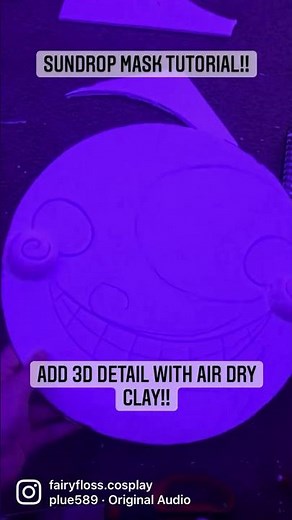 Fnaf sun mask tutorial!!