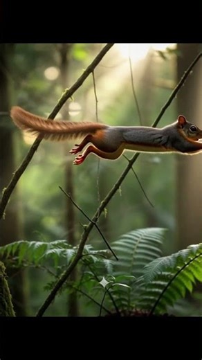 chipmunk jump on the tree | Wild Animal