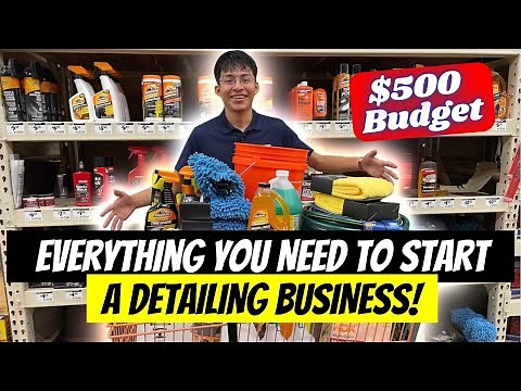 How To Start a Car Detailing Business With Only $500 in 2025 - Detailing Beyond Limits
