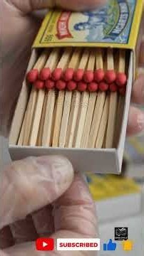 Satisfying High-Tech Matchbox Machine ASMR 🥢