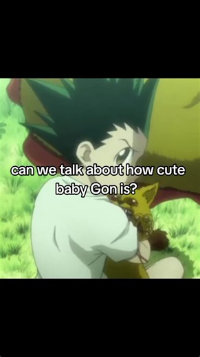 Discussing Baby Gon's Cuteness in Hunter x Hunter