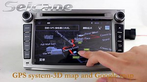 8 inch touchscreen 2009 2010-2012 Subaru Legacy aftermarket radio navigation system with 32GB usb co