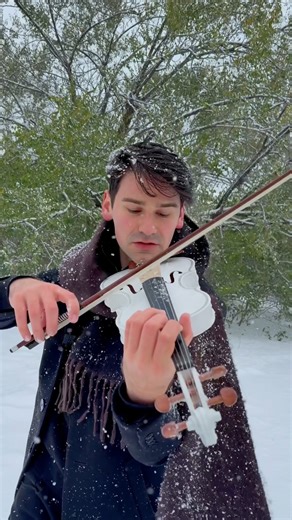 Bella Ciao Violin Version in the Snow ❄️🎻 | Epic Instrumental Cover