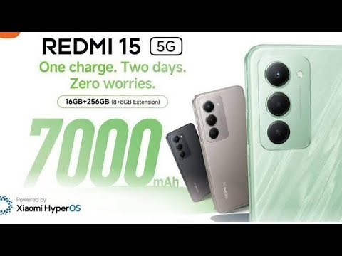 REDMI 15 5G Full Review & First Look 🔥 7000mAh Battery 🔋