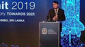 54 reactions · 4 comments | Former Union Minister Suresh Prabhu attends #SriLanka economic summit in Colombo; outlines government strategy to steer India to a 5 US dollars economy, terms Srilanka as a valued partner in India's growth #AIRVideos: Santosh | All India Radio News | Facebook