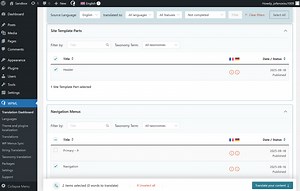 How to Translate Menus with WPML
