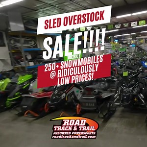 2.2K views · 187 reactions | Love snowmobiles? Get your sled now and save big! Two weeks only. Don't miss out on these ridiculous prices. Our loss is your gain! | Road Track and Trail LLC | Facebook
