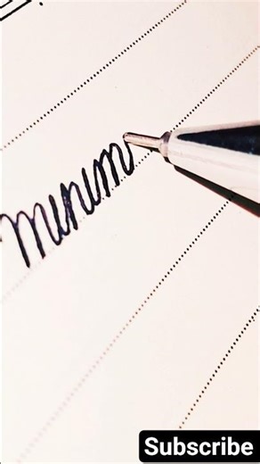 "minimum"#handwriting #cursive #shorts #learningtips #youtubeshorts #tutorial #reels #viral