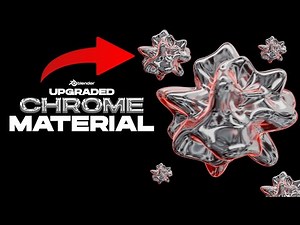 Next-Level Chrome: Blender 2024 Material Upgrade